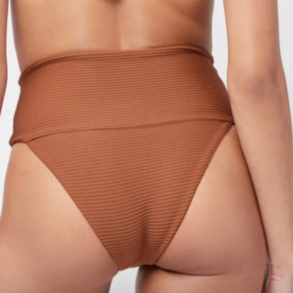 L*Space Desi Bikini Bottom Coffee Brown